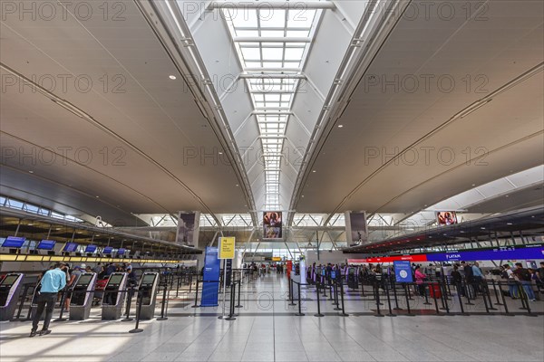 Terminal 4 of New York John F Kennedy Airport (JFK) in New York, USA, North America