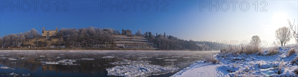 Elbe castles in winter