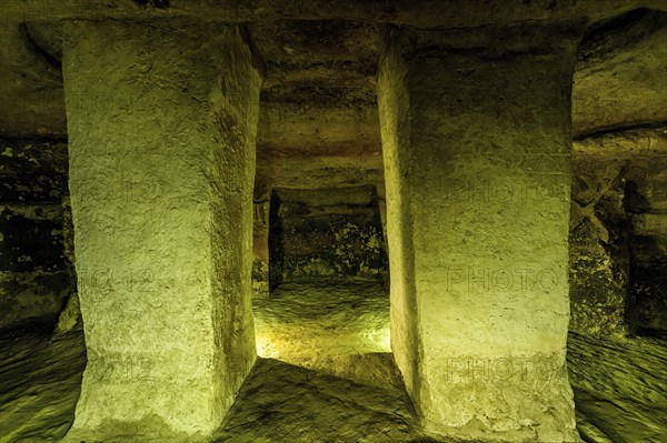 Pre-Columbian hypogea or tombs, Unesco world heritage site, Tierradentro, Colombia, South America
