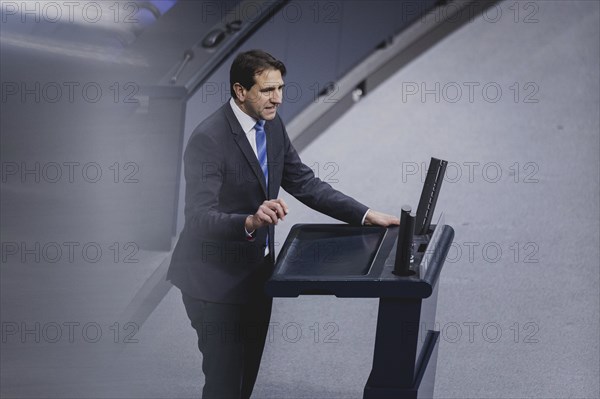 Andreas Jung, Mitglied des Deutschen Bundestages (CDU CSU), aufgenommen im Rahmen einer Sitzung des