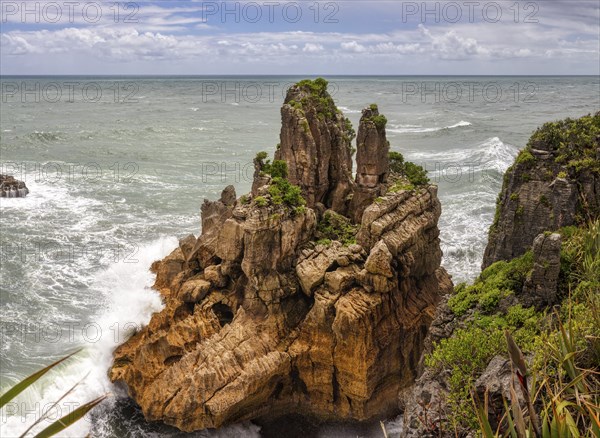 Pancake Rocks, Paparoa National Park, New Zealand, Oceania