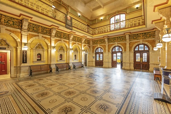 Bahnhof, Dunedin, Otago, Neuseeland