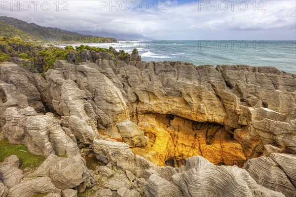 Pancake Rocks, Paparoa National Park, New Zealand, Oceania