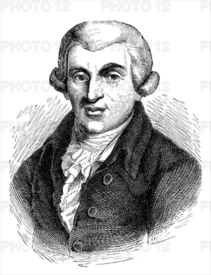 Johann Wilhelm Ludwig Gleim, 2 April 1719, 18 February 1803, a poet, literary maestro and collector