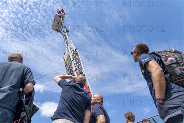 Interschutz 2022 trade fair in Hanover, the world's largest trade fair for fire, rescue and