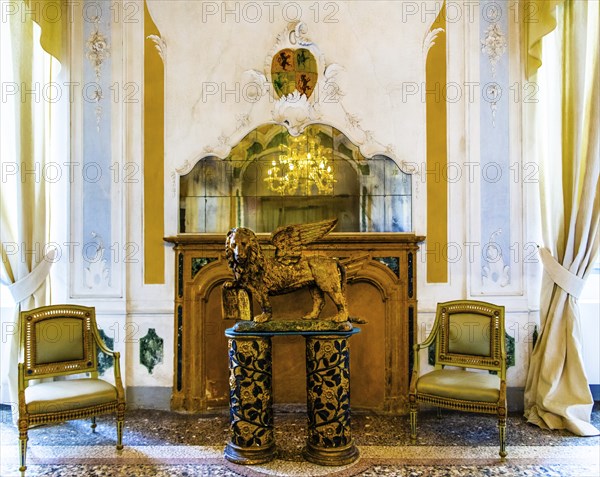 Villa Manin from the 17th century, residence of Ludovico Manin, the last Doge of Venice, Codroipo,