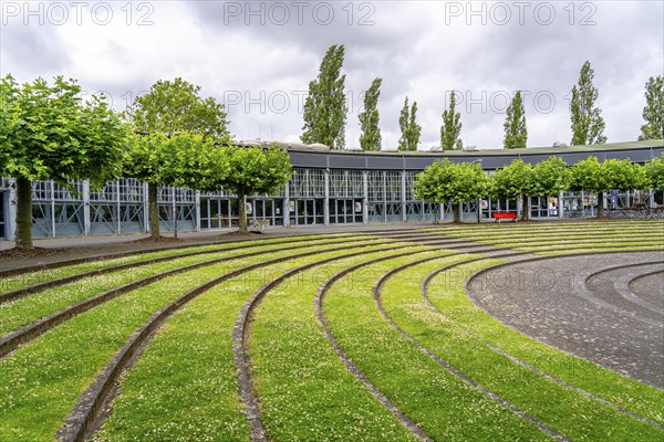 MüGa Park, Ringlokschuppen, Mülheim an der Ruhr, North Rhine-Westphalia, Germany, Europe