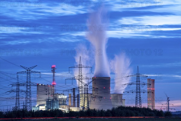 Lignite-fired power plant, RWE Power AG Niederaussem power plant, 2 units were shut down in 2020/21