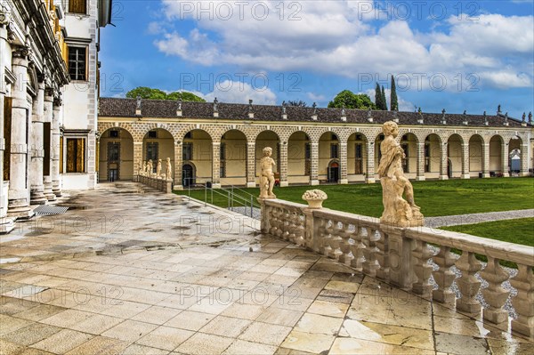 Villa Manin from the 17th century, residence of Ludovico Manin, the last Doge of Venice, Codroipo,