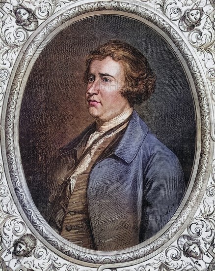 Edmund Burke, 1729-1797, British statesman, parliamentary orator and political thinker, Historical,