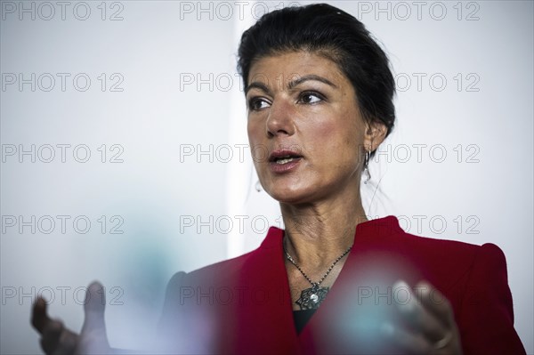Sahra Wagenknecht is a member of the German Bundestag and founder of the BSW party, pictured here