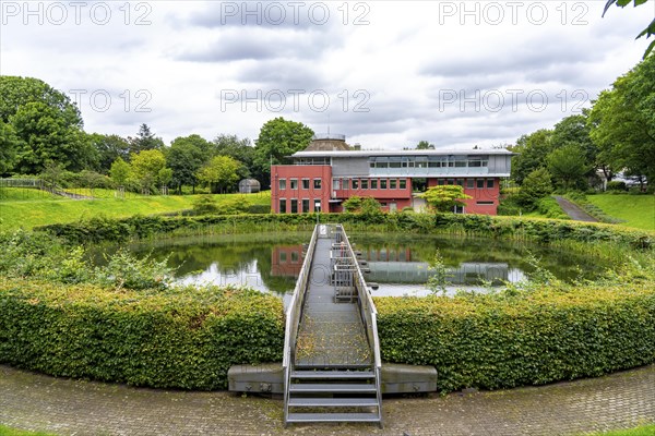 Emscher sewage treatment park, former LÃ¤ppkes Mühlenbach sewage treatment plant, now a park and