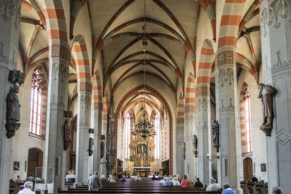 Church of St Andrew, Ochsenfurt, Mainfranken, Lower Franconia, Franconia, Bavaria, Germany, Europe
