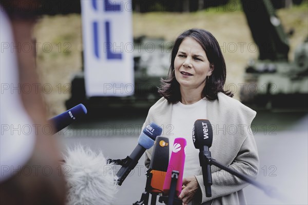 Annalena BÃ¤rbock (Alliance 90/The Greens), Federal Foreign Minister, photographed during a visit