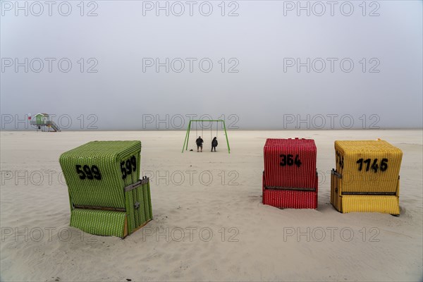 North Sea island of Langeoog, early summer, shortly after the first easing of the lockdown in the