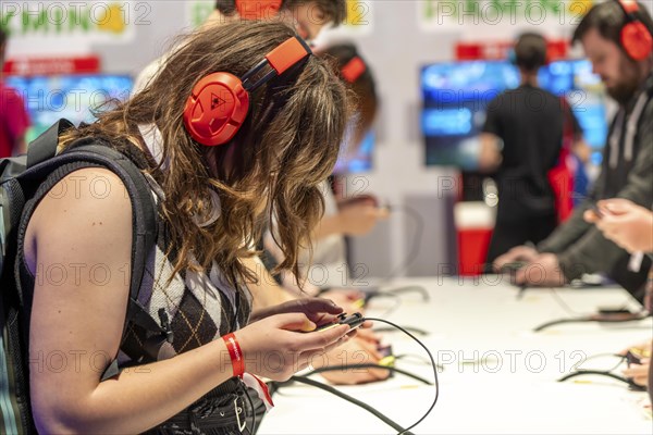Gamescom, the world's largest trade fair for video and computer games, in Cologne, Germany, Europe