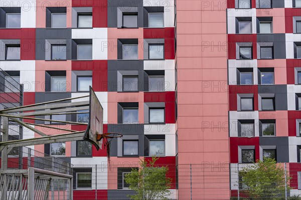 Student hall of residence of the Studierendenwerk Essen-Duisburg in Essen, over 310 furnished rooms