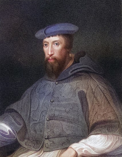 Reginald Pole 1500-1558, English prelate who broke with Henry VIII because of his anti-papal