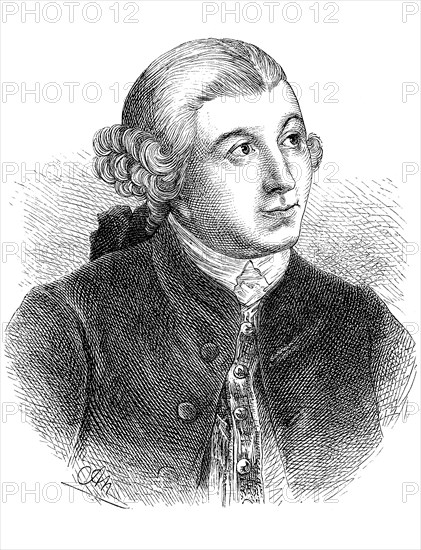 David Garrick, 19 February 1717, 20 January 1779, was a famous actor of the 18th century, the Age