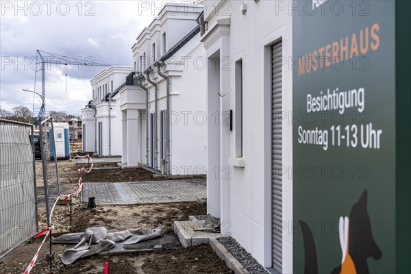 New development district, around 140 detached and semi-detached villas being built in the south of