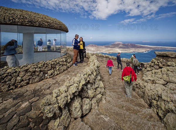 Mirador del RÃ­o viewpoint designed by the artist César Manrique, Lanzarote, Canary Islands, Canary
