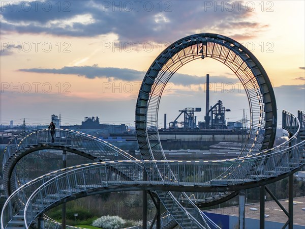 Hüttenwerke Krupp-Mannesmann, HKM in Duisburg-Hüttenheim, coking plant and 2 blast furnaces,