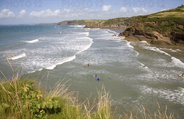 Little Haven Pembrokeshire coast national park Wales, United Kingdom, Europe