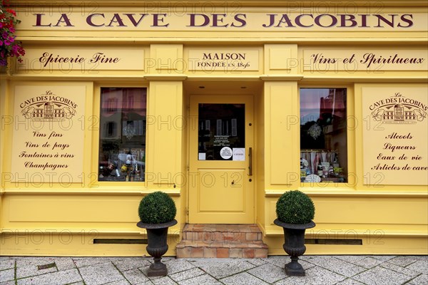 La Cave des Jacobins, The Jacobins' Cellar, wine cellar in a historic house, Morlaix, Départements