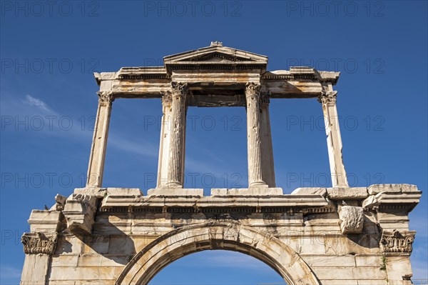 Arch of Hadrian aka Hadrian's Gate, Athens, Greece, Europe