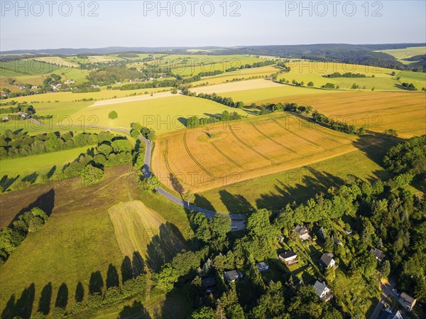 Frauenstein is a small town in the south of the Saxon district of Mittelsachsen, countryside near