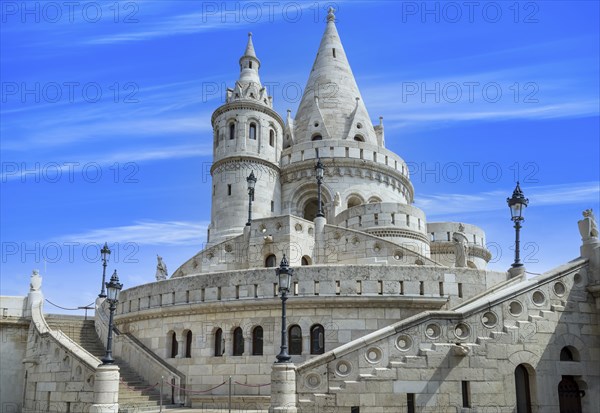 Hungary, tourist and travel attractions Fisherman Bastion, lookouts and panoramic views of