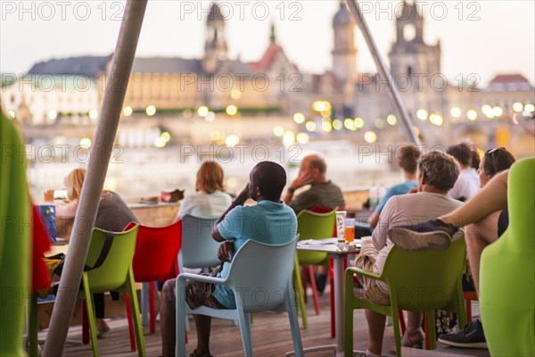 The Film Nights on the banks of the Elbe are Germany's largest open-air cinema festival. They have