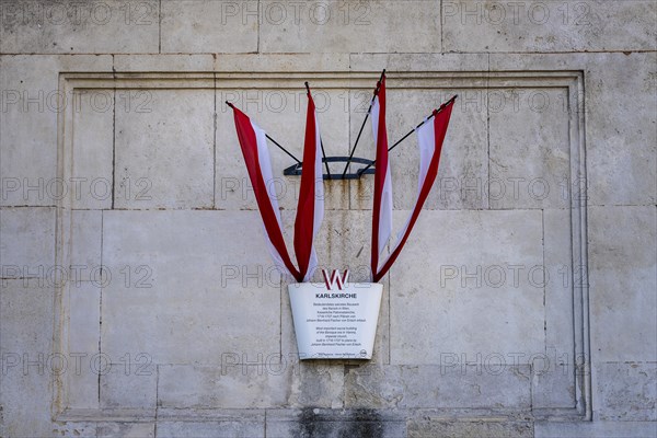 Detail photo, Karlskirche, Karlsplatz, Vienna, Austria, Europe