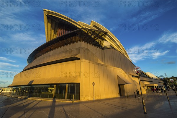 Sydney opera at sunset, New South Wales, Australia, Oceania