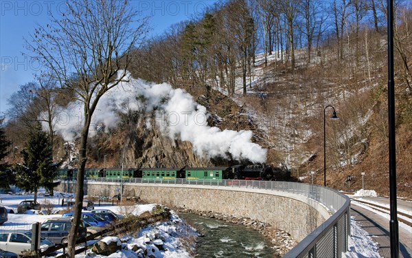 Little railway in the Rabenauer Grund