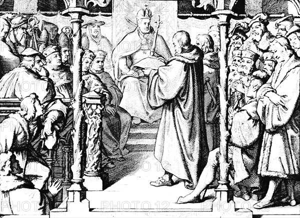 Martin Luther, Presentation of the Augsburg Confession in the Bishop's Seat, Confessio Augustana,