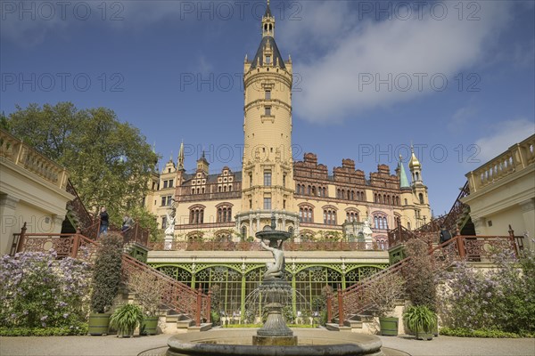 Orangery, Castle Garden, Schwerin Castle, State Parliament, Schwerin, Mecklenburg-Vorpommern,