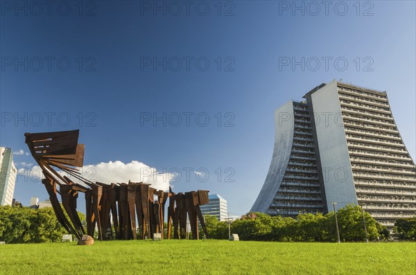 Porto Alegre, Rio Grande do Sul, Brazil, March 29, 2021: Beautiful photograph of the square of the
