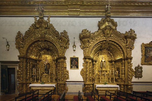 Church of the Third Order of Our Lady of Mount Carmel, Lateral altar and chapel, Faro, Algarve,