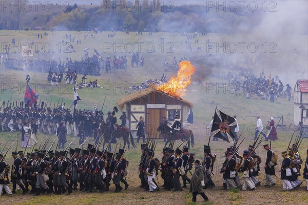 Re-enactment of the Battle of the Nations