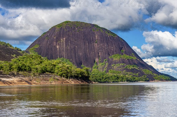 Huge granite hills, Cerros de Mavecure, Eastern Colombia