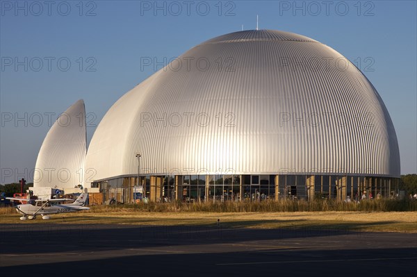 WDL Luftschiffgesellschaft airship hangar, Essen-Mülheim airfield, Mülheim an der Ruhr, Ruhr