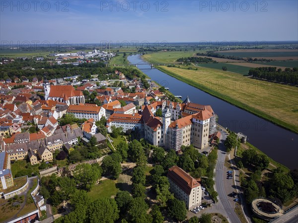 Torgau with Hartenfels Castle