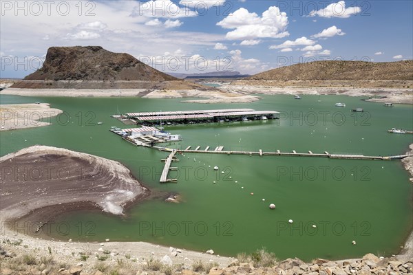 Truth or Consequences, New Mexico, The Elephant Butte reservoir on the Rio Grande holds water for