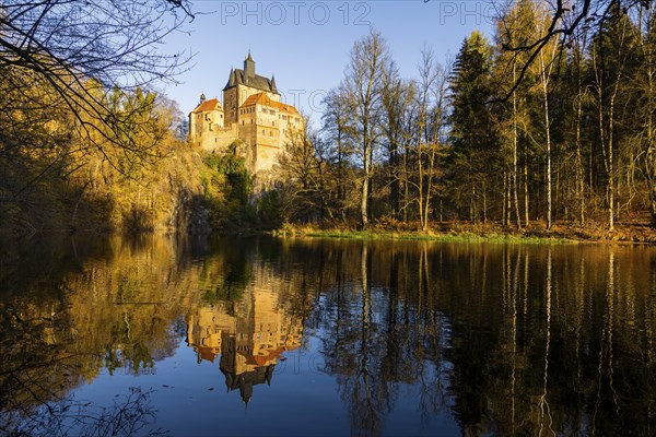 Kriebstein Castle is a castle founded in the 14th century in the municipality of Kriebstein of the