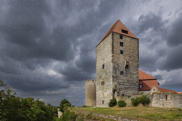 Querfurt Castle is located in the town of Querfurt in Saalekreis, Saxony-Anhalt. The hilltop castle
