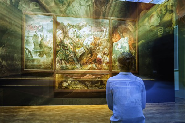 Otto Dix.The War - The Dresden Triptych Exhibition at the Albertinum