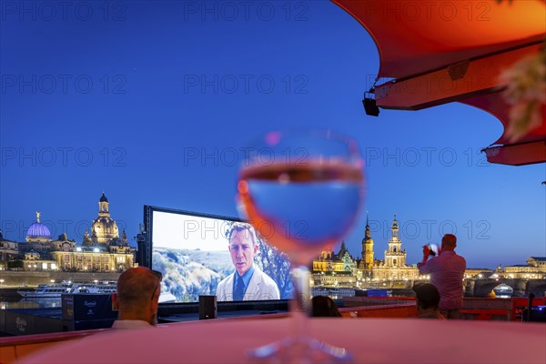 The Film Nights on the banks of the Elbe are Germany's largest open-air cinema festival. They have