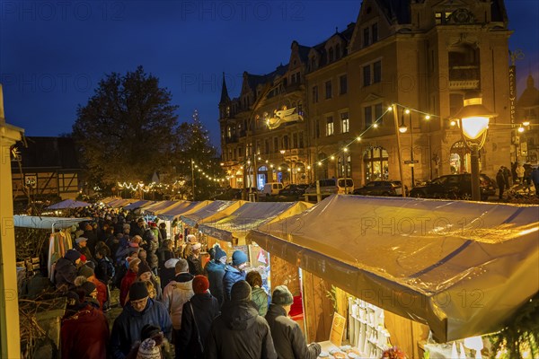 The Elbhangfest Christmas market on Körnerplatz is still an insider's tip in Dresden's Christmas