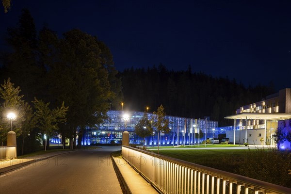 The Saxon State Spa Bad Elster has installed an impressive lighting system. A fascinating world of